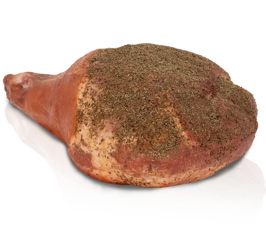 Coscia intera del Prosciutto Grandarrosto con osso di Cotteria Magrì